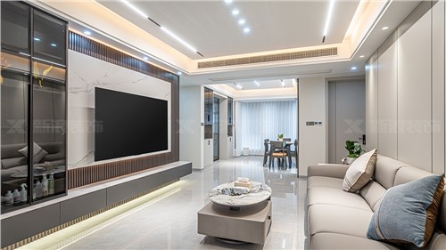 15w搞定124m²現(xiàn)代風(fēng)格舒適家｜長沙全屋整裝
