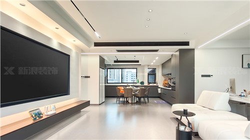 15w搞定116m²極簡黑白風(fēng)裝修|長沙新浪裝飾全屋整裝