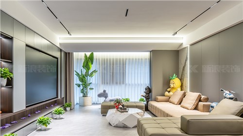 23w裝出183m²意式極簡家|長沙全屋整裝