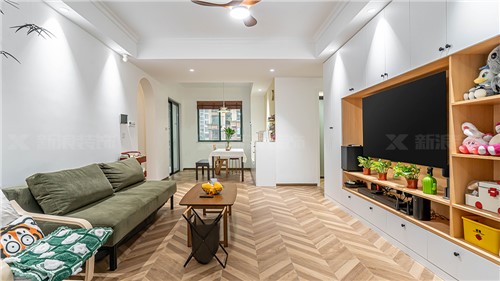 15W搞定122m²陽光家|長沙全屋整裝