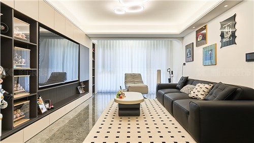 4.3w搞定131m²時(shí)尚家|長(zhǎng)沙全屋整裝